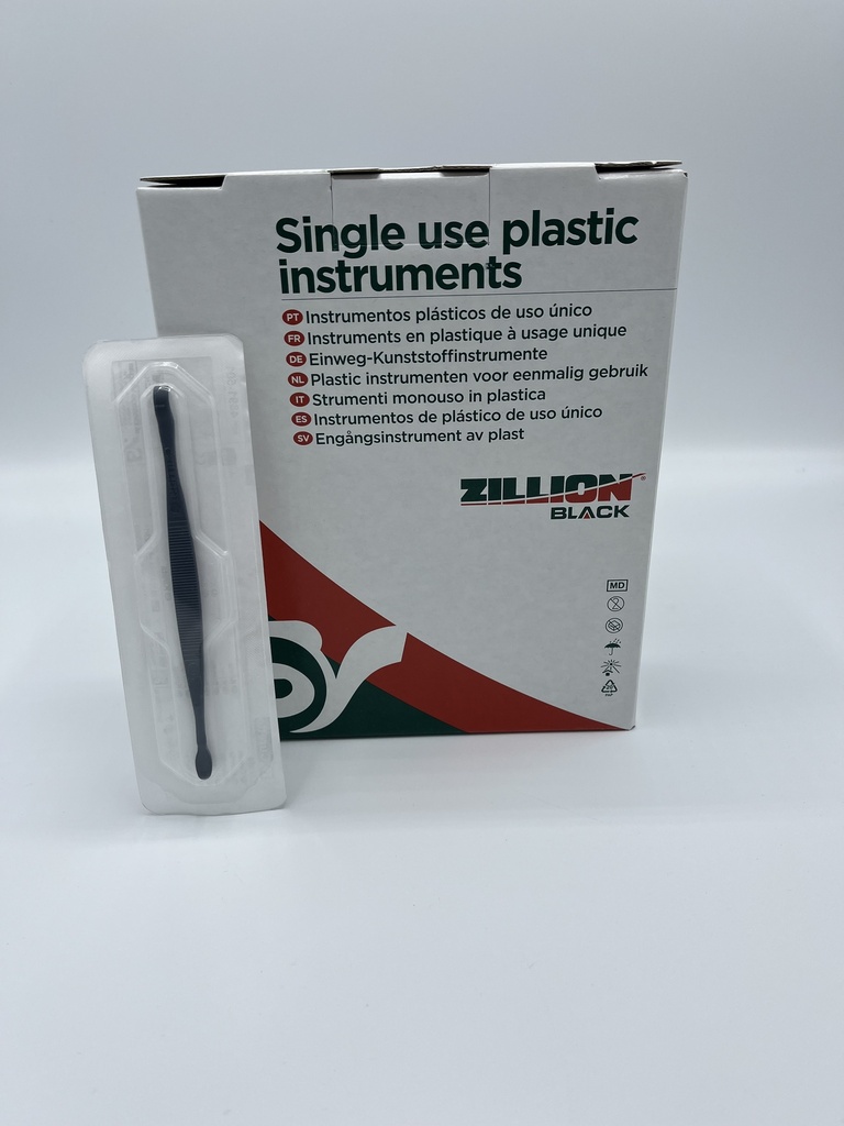Zillion Black® Curette 14cm met schraper steriel