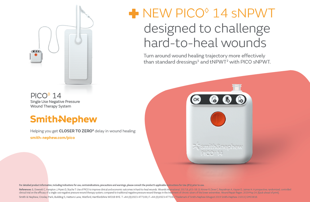 [66802042 Smith & Nephew] PICO® 14 Single Use Negative Pressure System (10cm x 20cm)