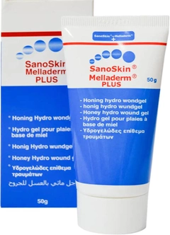 [MD50 Sanomed] Sanoskin® Melladerm® PLUS 50g honing wondgel